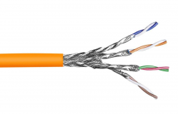 Инсталационен LAN кабел  Кабел категория 7 S-FTP, LSFRZH, макара 1000 метра