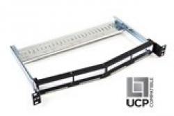 Пач панел Patch panel for 4 CO Quick-Fit module, 1U, Angled