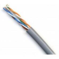 Инсталационен меден кабел  Категория 6 неекраниран U/UTP, 4x2xAWG24/7, PVC, сив - 305 метра, MegaD