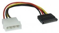 Кабел/адаптер SATA Захранващ кабел, SATA Power 15-pin male - 5 1-4" male - 0.15 m