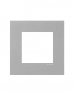 Продукт Единична рамка за инсталация на 45х45 мм модули — Алуминий