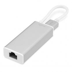 Лаптоп аксесоар Moshi USB-C to Gigabit Ethernet Adapter - Silver