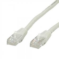 Медна пач корда VALUE 21.99.0520 :: UTP Patch кабел Cat.5e, 20 м, AWG24, сив цвят