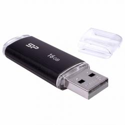 SILICON-POWER-USB-Flash-Drive-UFD-2.0-Ultima-U02-16GB-BLACK