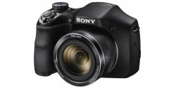 Sony-Cyber-Shot-DSC-H300-black-Sony-CP-V3-Portable-power-supply-3000mAh-white