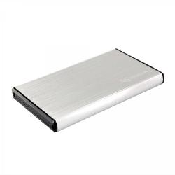 Кутия/Чекмедже за HDD SBOX HDC-2562W :: Кутия за HDD-SSD, 2.5", USB 3.0, SATA I-II-III, до 2 ТB, 9.5 мм, бяла
