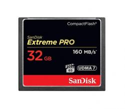 SD/флаш карта SANDISK Extreme PRO, CompactFlash, 32GB VPG-65, 160 Mb-s