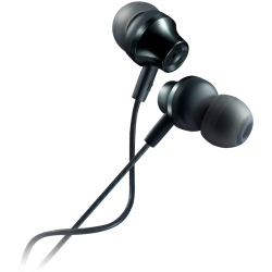 Слушалки CANYON Stereo earphones with microphone, metallic shell, 1.2M, dark gray