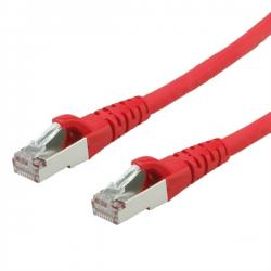 Медна пач корда Patch cable S-FTP Cat.6 10m, Red, 21.15.1180