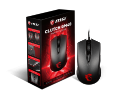Мишка MSI GAMING MOUSE CLUTCH GM40 Червена/Черна