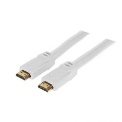 Кабел/адаптер HDMI кабел 1.4, Дължина на кабела - 1 метър, цвят - Бял
