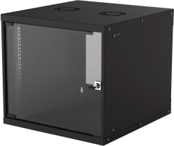 Шкаф за техника - Rack INTELLINET 714808 :: Комуникационен шкаф 19", 9U,H=500,W=540,D=560,Black