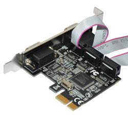 Кабел/адаптер Makki PCI-E card 4 x Serial port - MAKKI-PCIE-4XSERIAL-V1