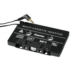 Мултимедиен продукт CD-MD-MP3 адаптер за кола HAMA 89292, 3.5 mm жак, Черен