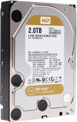 Хард диск / SSD Western Digital Gold Datacenter HDD 2 TB - SATA 6Gb-s  7200 rpm 128MB
