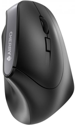 Мишка Ергономична безжична мишка CHERRY MW 4500, 1200 dpi, Черна
