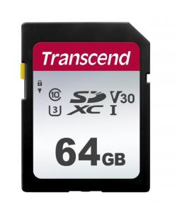 SD/флаш карта Transcend 64GB SD Card UHS-I U1