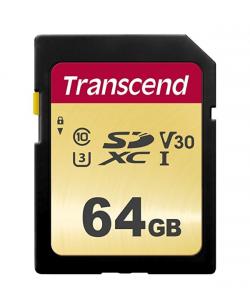 SD/флаш карта Transcend 64GB SD card UHS-I U3, MLC