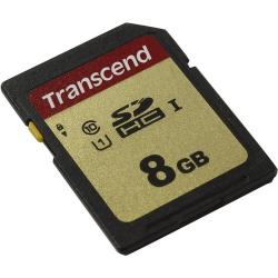 Transcend 8GB SD Card UHS-I U1, MLC