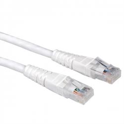 Медна пач корда Patch cable UTP Cat. 6 1.5m, White, Value 21.99.0956