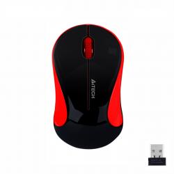 Мишка Оптична мишка A4tech G3-270N-4 V-Track, USB, Черен-Червен