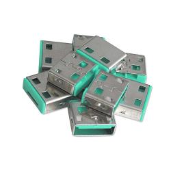 Допълнителни USB порт блокери за заключваща система Lindy, Зелени, 10 бр.