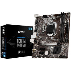 MSI-Main-Board-Desktop-H310-S1151-DDR4-USB3.1-USB2.0-SATA-III-DVI-D-VGA-