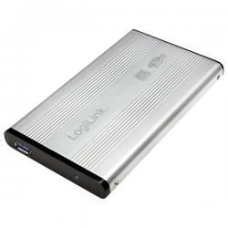 Кутия/Чекмедже за HDD Ext case U3.0-to-SATA2.5", UA0106A, Silver, LogiLink