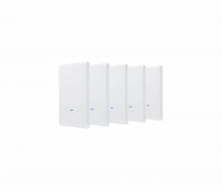 Безжично у-во Ubiquiti UAP-AC-M-PRO, 2.4-5GHz, 450-1300Mbit, 20dBm, 3x3 MIMO, 5 pack, Без PoE