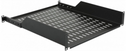 MIRSAN MR.HRM2U45.01 :: 2U Рафт за 19" сървърен шкаф - 486 x 450 x 88 мм, D=450 мм