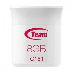 USB флаш памет Team Group C151, 8GB, USB 2.0, Червен