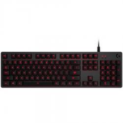 Клавиатура LOGITECH G413 Mechanical Gaming Keyboard - CARBON - US INT'L - USB- INTNL - RED