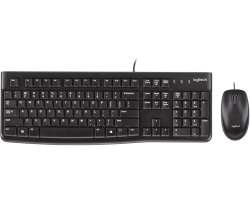 Клавиатура LOGITECH MK120 DESKTOP BLACK