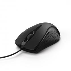 Мишка Оптична мишка HAMA MC-200, кабел 1.5 м, USB, 1200 dpi, 3 бутона, Черен