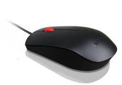 Мишка Lenovo Essential USB Mouse, Червена/Черна