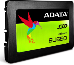 Хард диск / SSD ADATA Ultimate SU650, 960GB SSD, SATA 6Gb/s, 2.5", 3D NAND TLC Flash Memory