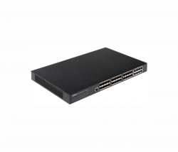 Комутатор/Суич Switch Dahua PFS5924-24X, 24xSFP слота, 8xGbE, L2+ управляем