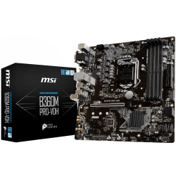 MSI-Main-Board-Desktop-B360-S1151-DDR4-USB3.1-USB2.0-SATA-III-M.2-mATX-Retail