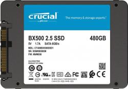 Хард диск / SSD CRUCIAL BX500 480GB SSD, 2.5” 7mm, SATA 6 Gb-s, Read-Write: 540 - 500 MB-s