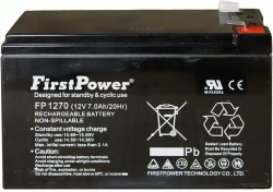 Акумулаторна батерия FirstPower FP7-12, 12V, 7Ah, 151 х 65 х 94 мм