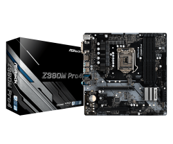 ASROCK-Main-Board-Desktop-Z390-S1151-4xDDR4-2xPCIe-x16-2xPCI-Ex1-mATX-retail