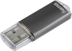 HAMA Laeta, 16GB, USB 2.0, 10 MB-s, Сив