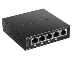 Комутатор/Суич D-Link 5-Port Desktop Gigabit PoE+ Switch