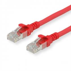 Медна пач корда Patch cable UTP Cat. 6a, 1.5m, Red, 21.15.1491