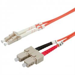 Оптична пач корда Cable Fiber Optic LC-SC, 62.5-125um, 1m, 21.99.9351