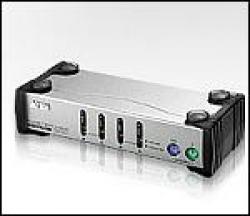 Кабел/адаптер ATEN CS84A :: KVM превключвател, 4х 1, автом., PS2