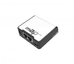 Безжично у-во MikroTik mAP, 650MHz, 64MB, 2xFE, USB, Dual Chain 2.4Ghz 802.11b-g-n