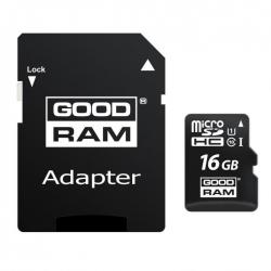 SD/флаш карта GOODRAM 16GB MICRO CARD class 10 UHS I + adapter