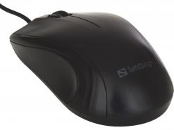 Мишка SANDBERG SNB-631-01 :: Оптична мишка, USB, 1200 DPI