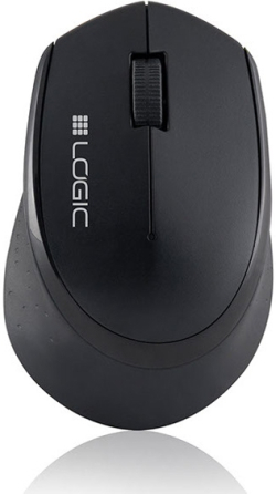 Мишка Logic LM-2A Optical, Wireless, черен